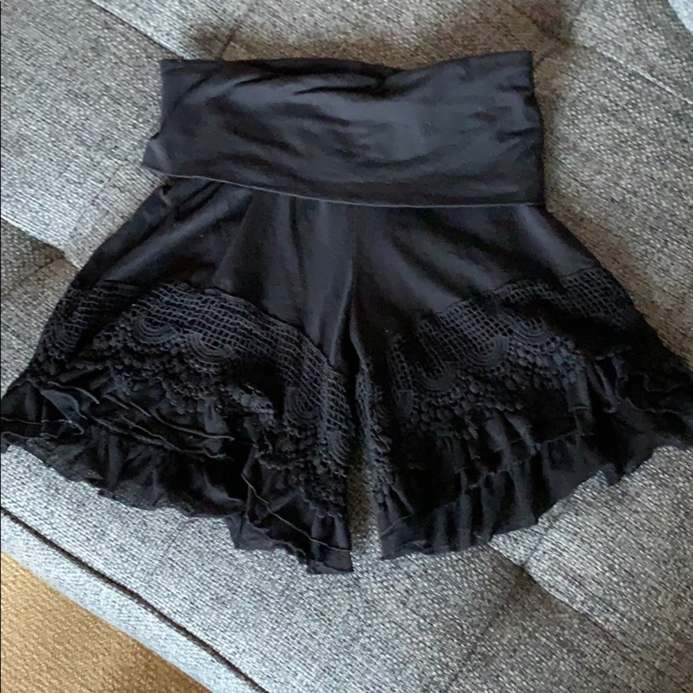 Free People black shorts/bloomers